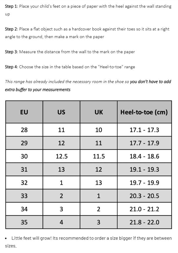 LONO_Singapore_LITTLE_WILD_Barefoot_Shoes_for_Kids_Size_Guide