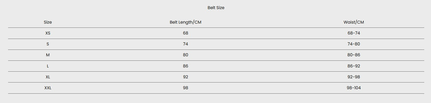 LUXIAOJUN AT100 Weightlifting Belt Grey