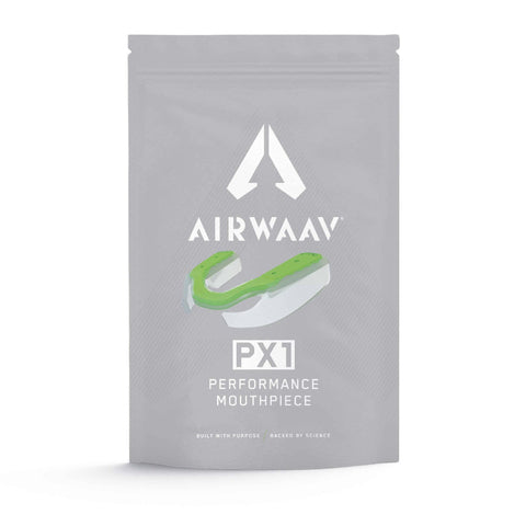 AIRWAAV PX1 Performance Mouthpiece - Neon Green Edition