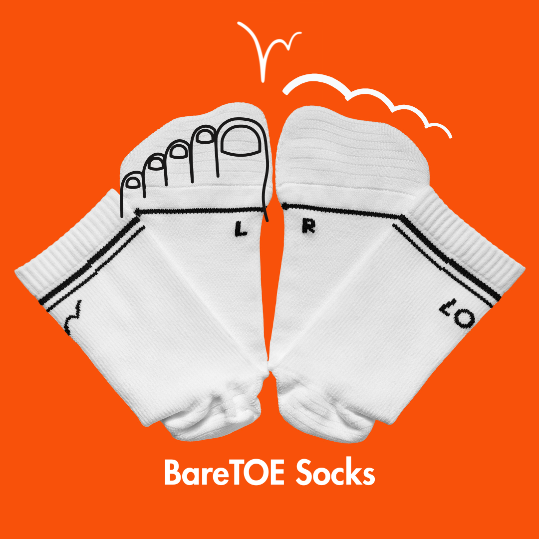LONO Baretoe Socks