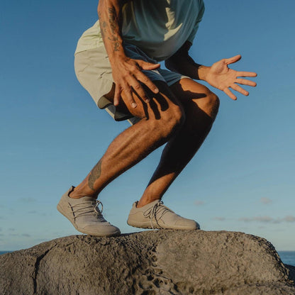 LONO FLOW Grey Barefoot Shoes