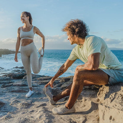 LONO FLOW Grey Barefoot Shoes