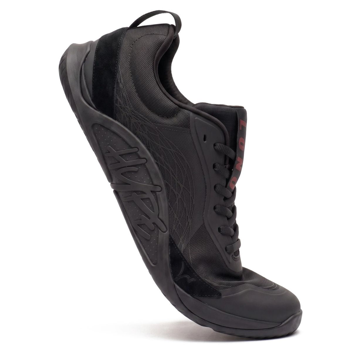 LONO_Singapore_HYPE_Cross-Training_Barefoot_Shoes_Matte_Black_Main