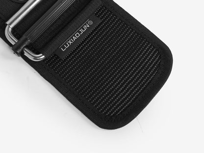 LUXIAOJUN AT100 Weightlifting Belt Black