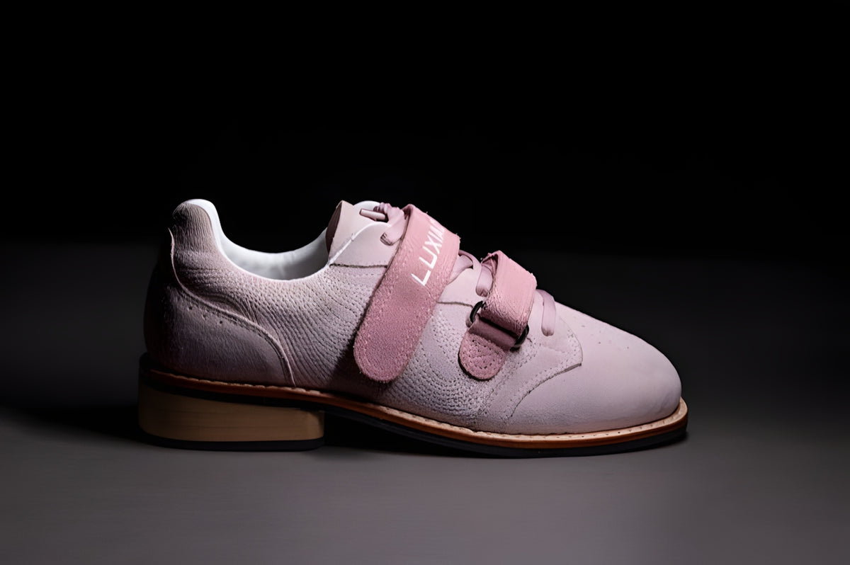 LUXIAOJUN Heritage Lifter Weightlifting Shoes Pink