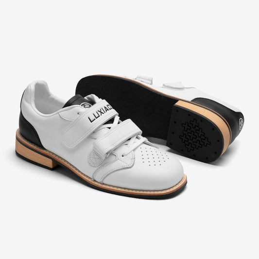 LUXIAOJUN_Singapore_Heritage_Lifter_Weightlifting_Shoes_White