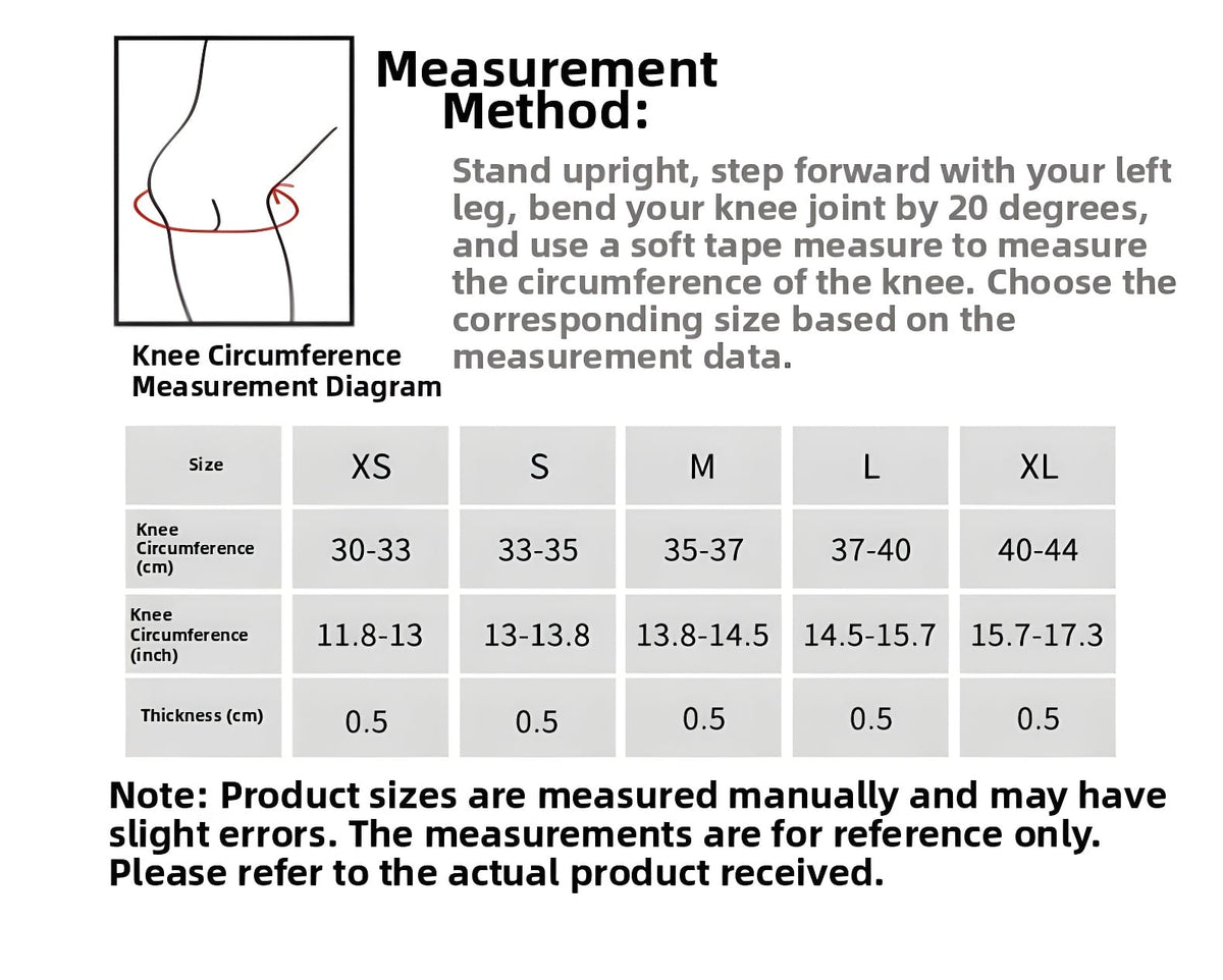LUXIAOJUN Knee Sleeves 5mm