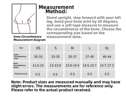 LUXIAOJUN Knee Sleeves 5mm