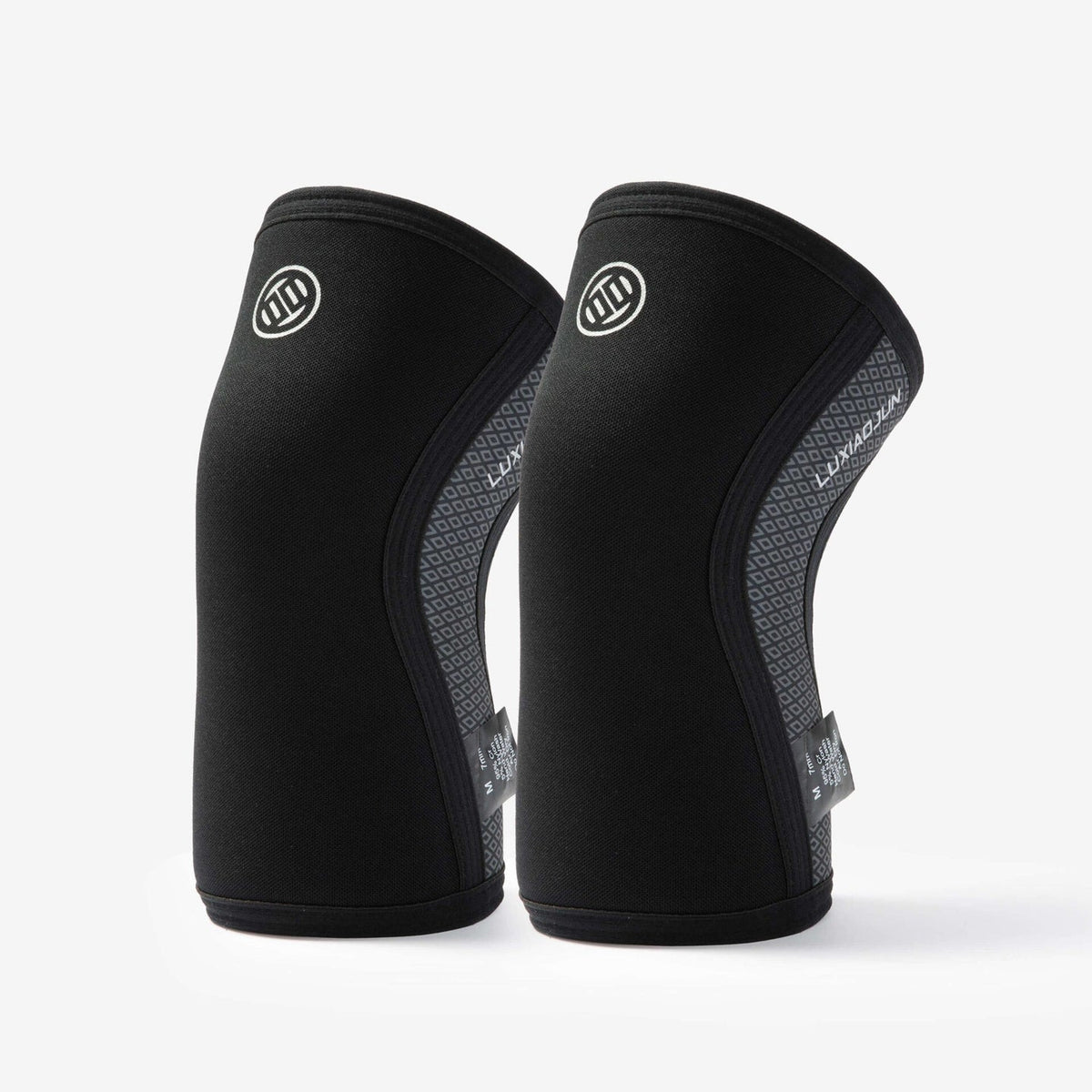 LUXIAOJUN_Singapore_Knee_Sleeves_7mm_Black