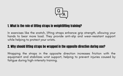 LUXIAOJUN Weightlifting Strap L29