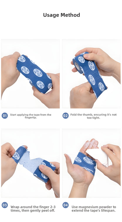 LUXIAOJUN_Singapore_Malaysia_Weightlifting_Thumb_Tape_Usage_Method