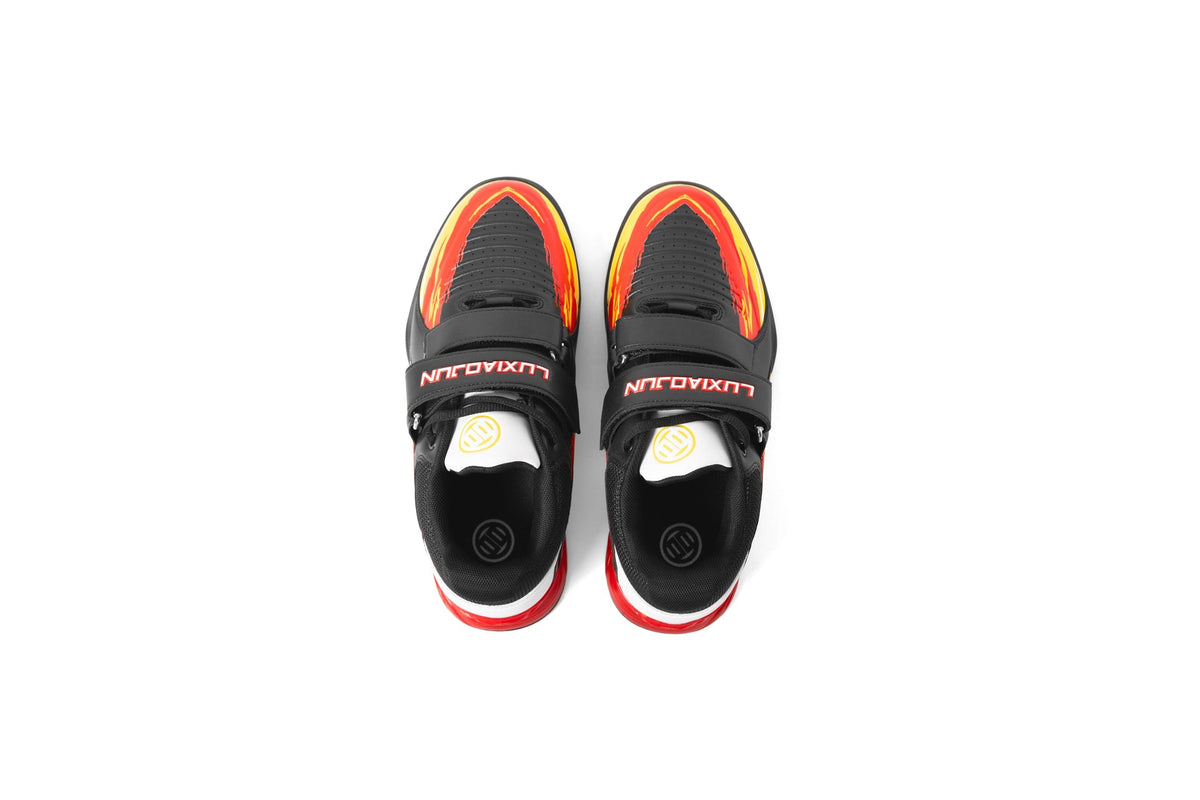 LUXIAOJUN PowerPro Weightlifting Shoes Lava