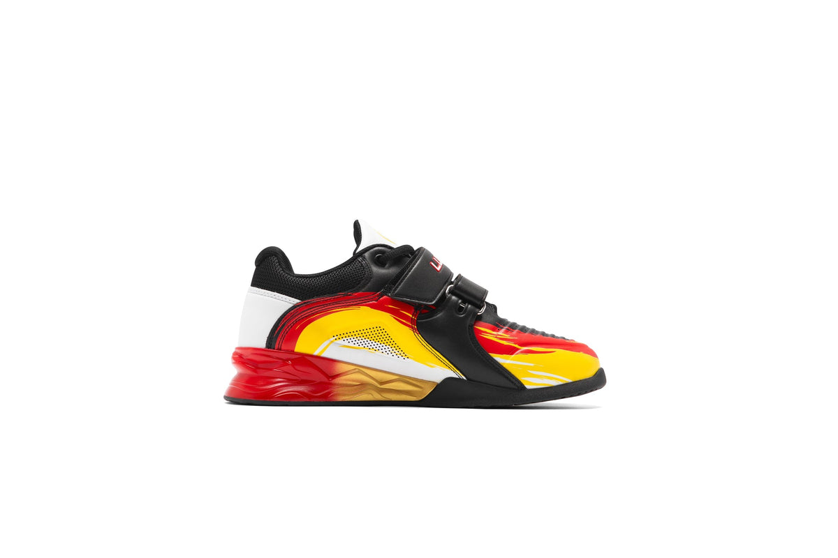 LUXIAOJUN PowerPro Weightlifting Shoes Lava