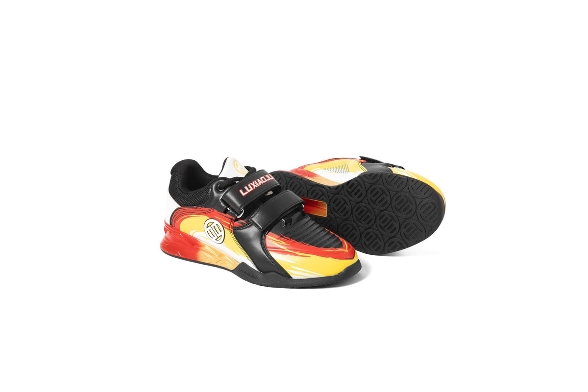 LUXIAOJUN PowerPro Weightlifting Shoes Lava