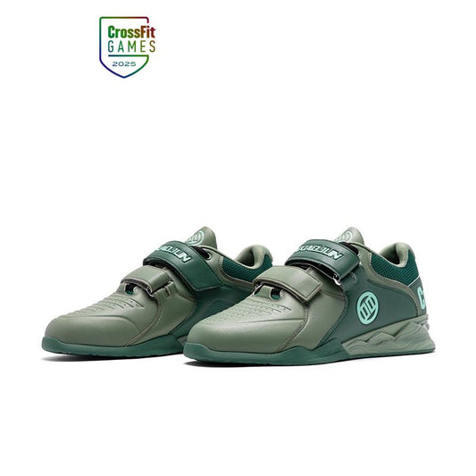 LUXIAOJUN_Singapore_PowerPro_Weightlifting_Shoes_X_CrossFit_Edition_-_Ranger_Green