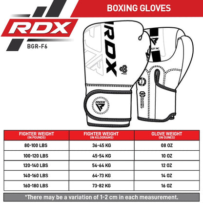 RDX_F6_Kara_Boxing_Training_Gloves_Black_Singapore_Size_Guide
