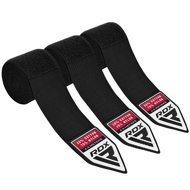 RDX_RB_New_Professional_Boxing_Hand_Wraps_Set_Singapore_Black