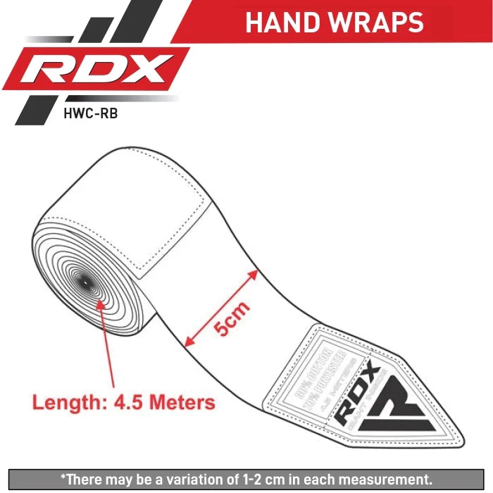 RDX_RB_New_Professional_Boxing_Hand_Wraps_Set_Singapore_Size_Guide