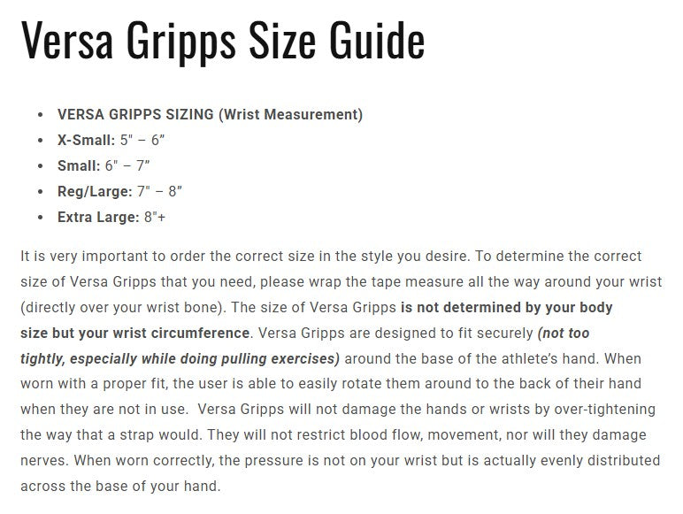 versa_gripps_singapore_malaysia_size_guide